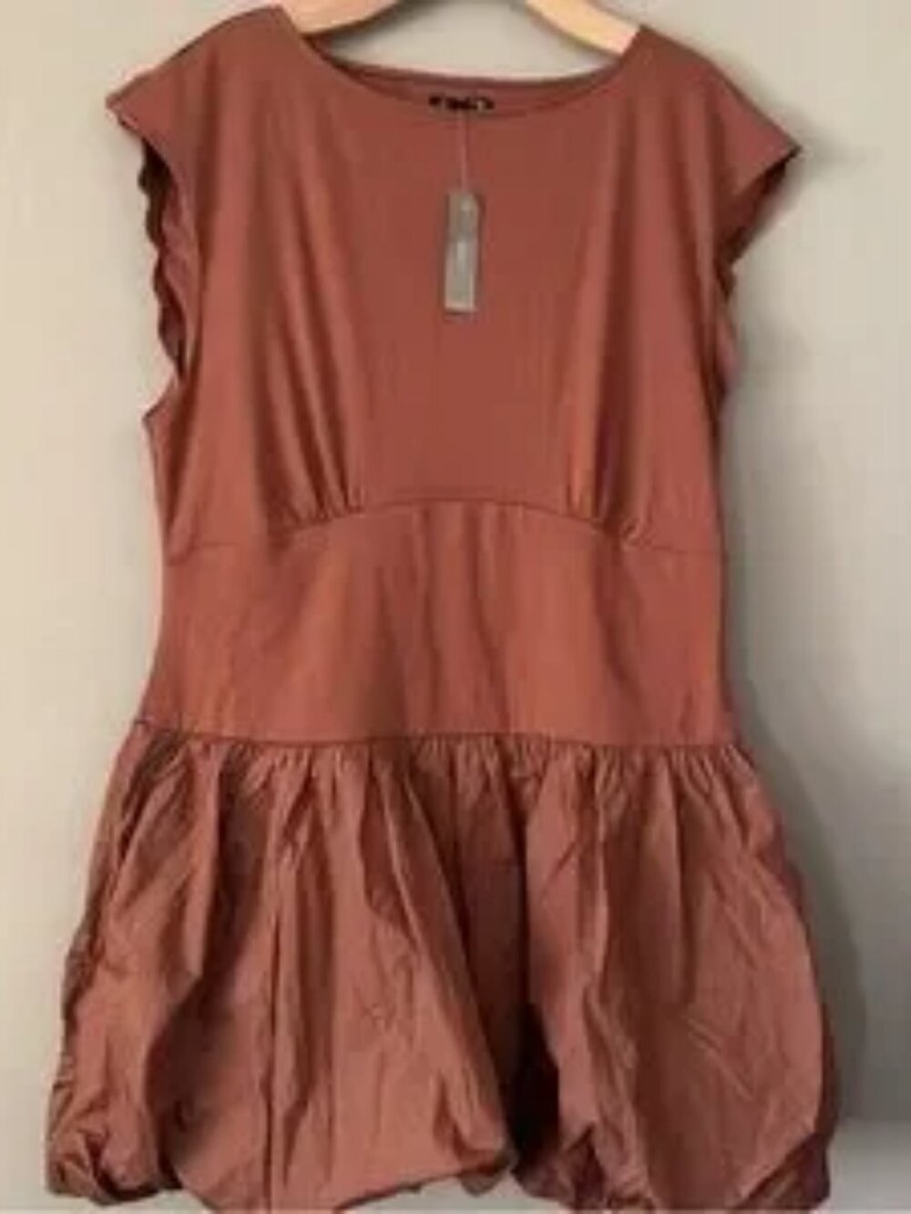 NWT J.Crew Bubble-hem Mixy Dress Size XXL